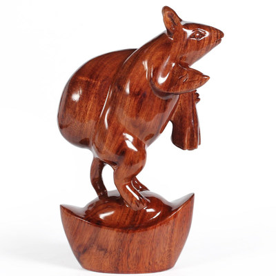 十二生肖鼠木雕 吉祥工藝，匠心獨運的好店推薦